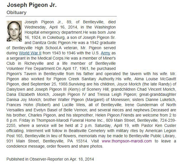 Joseph Pigeon Jr.